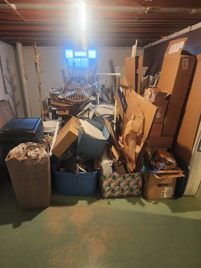 Roll-off dumpster container at job site for Construction Dumpster Rental in Baker City